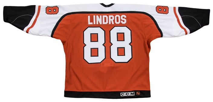 Eric Lindros Signed Philadelphia Flyers Jersey (JSA)
